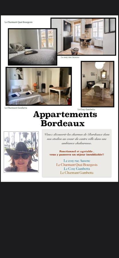 Le Charmant Quai Bourgeois Бордо Екстер'єр фото